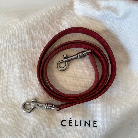 Celine Nano Luggage Tote — Pop Red - Picture 8 of 9